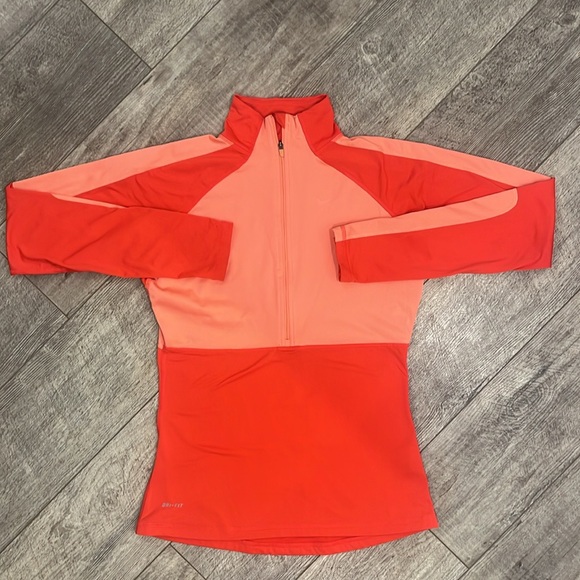 Nike Dri-Fit Mid 2000s Half Zip Two Toned- Size Medium - Picture 3 of 8